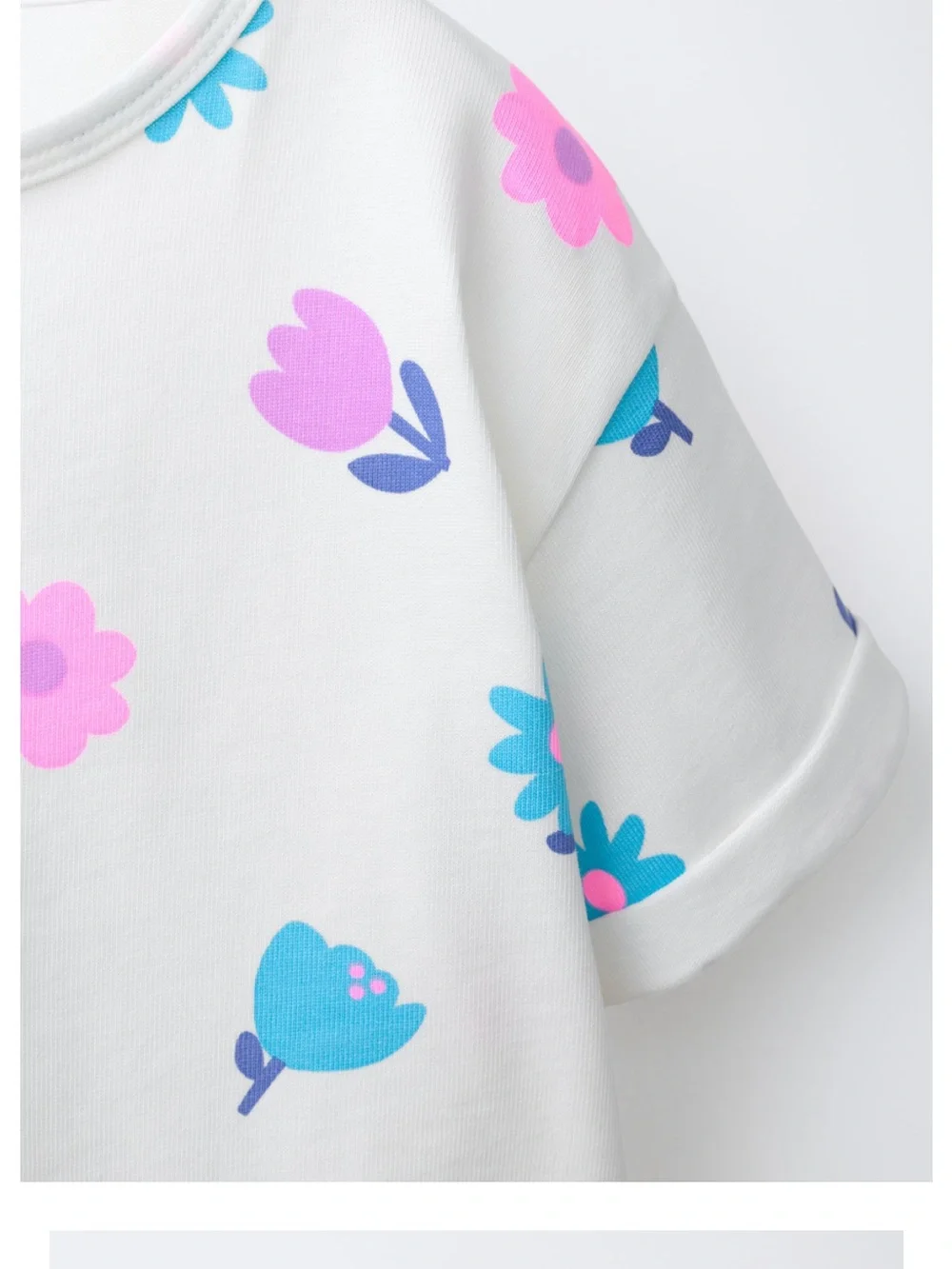 ZARA PRINTED T-SHIRT AND JOGGING TROUSERS SET